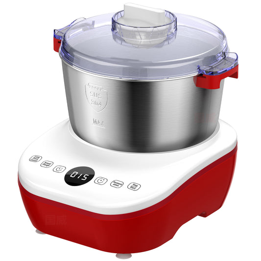 AIZIYO DoughChief, 5.3 & 7.4 QT Dough Mixer, Dough Maker with Ferment Function, Touch Panel Control, 304 Stainless Steel Bowl, Removeable lid, Dough Proofing Box for Pizza, Bread, Pasta & Mochi